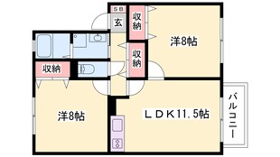 小野駅 徒歩20分 2階の物件間取画像